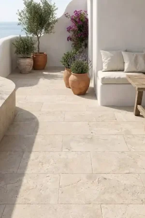 Seulement Aujourd'hui Carrelage antidérapant Provenza Sand 60x120 – Travertin beige naturel